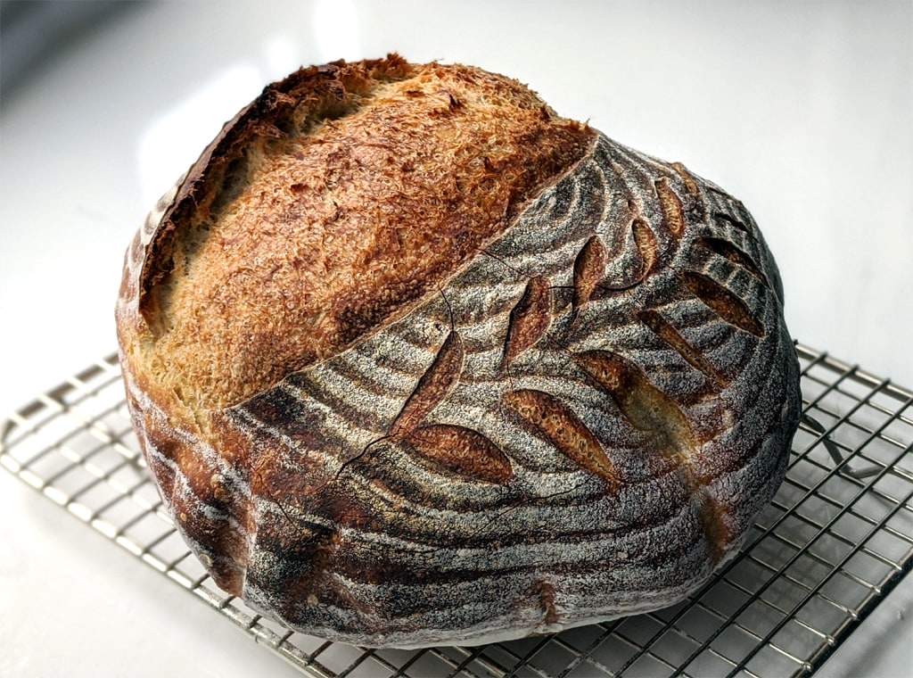 Fresh Baked Sourdough Loaf